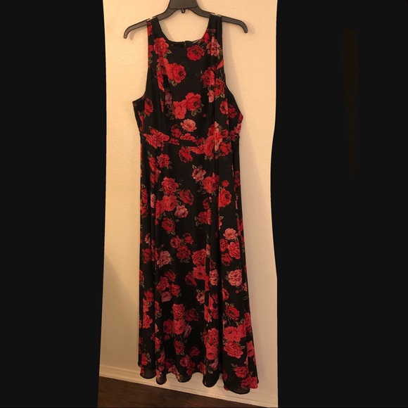 torrid Dresses & Skirts - Torrid Floral Georgette Maxi Dress Size 24